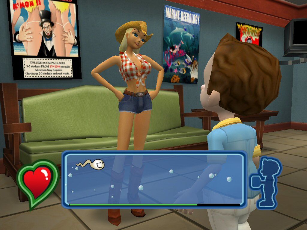 Leisure Suit Larry Magna Cum Laude screenshot 3 for Playstation 2